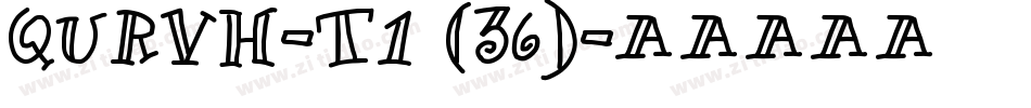 QURVH-T1 (36)字体转换